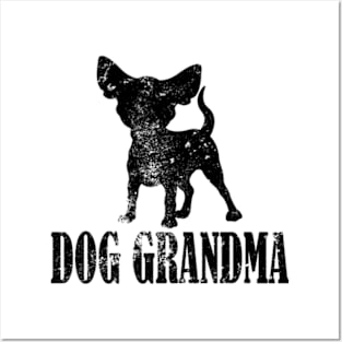 Chihuahua Dog Grandma Posters and Art